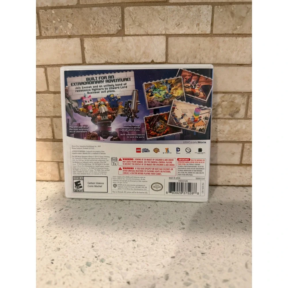 The LEGO Movie Videogame Nintendo 3DS 3DS XL 2DS Game